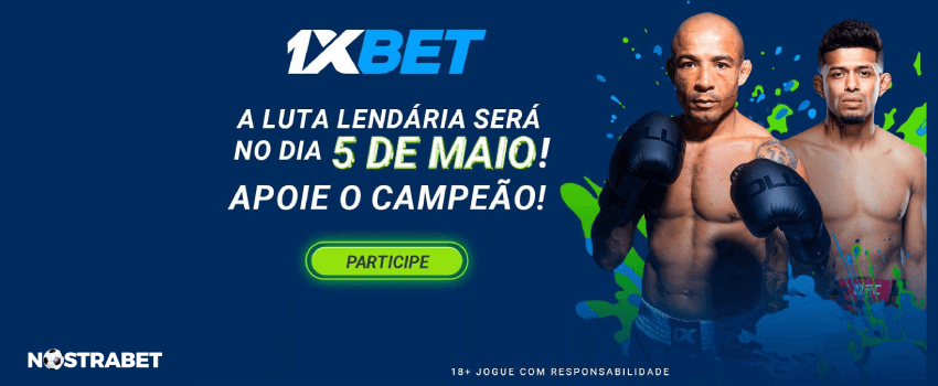 1xbet dá 5 ingressos para o UFC 301