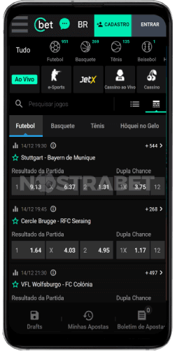 aplicativo móvel cbet