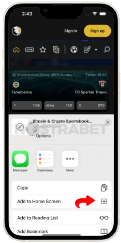 fortunejack ios app home screen