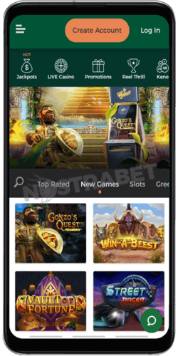 mr green casino android app homepage